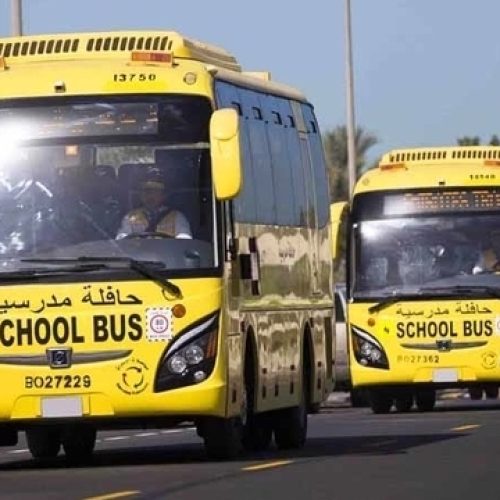 School Transportation- bab al madina bus