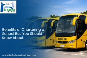 school bus rental Dubai